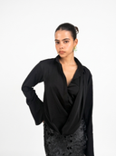 The Kris Drape In Black
