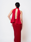 Chilli Asymmetrical Skirt