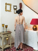 Checkers Asymmetrical Skirt