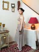 Checkers Asymmetrical Skirt